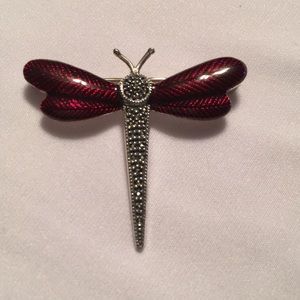 Judith Jack Jewelry - Judith Jack Enamel Dragon Fly Pin Brooch Judith Jack Jewelry - Judith Jack Enamel Dragon Fly Pin Brooch